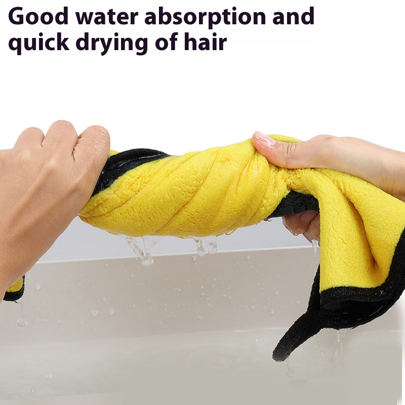Pet towel dog cat quick-drying bath towel soft absorbent coral fleece pet bath towel pet supplies