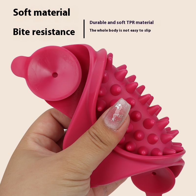 Pet supplies pet tableware suction cup licking mat dog snack mat slow feeding bowl dog licking mat