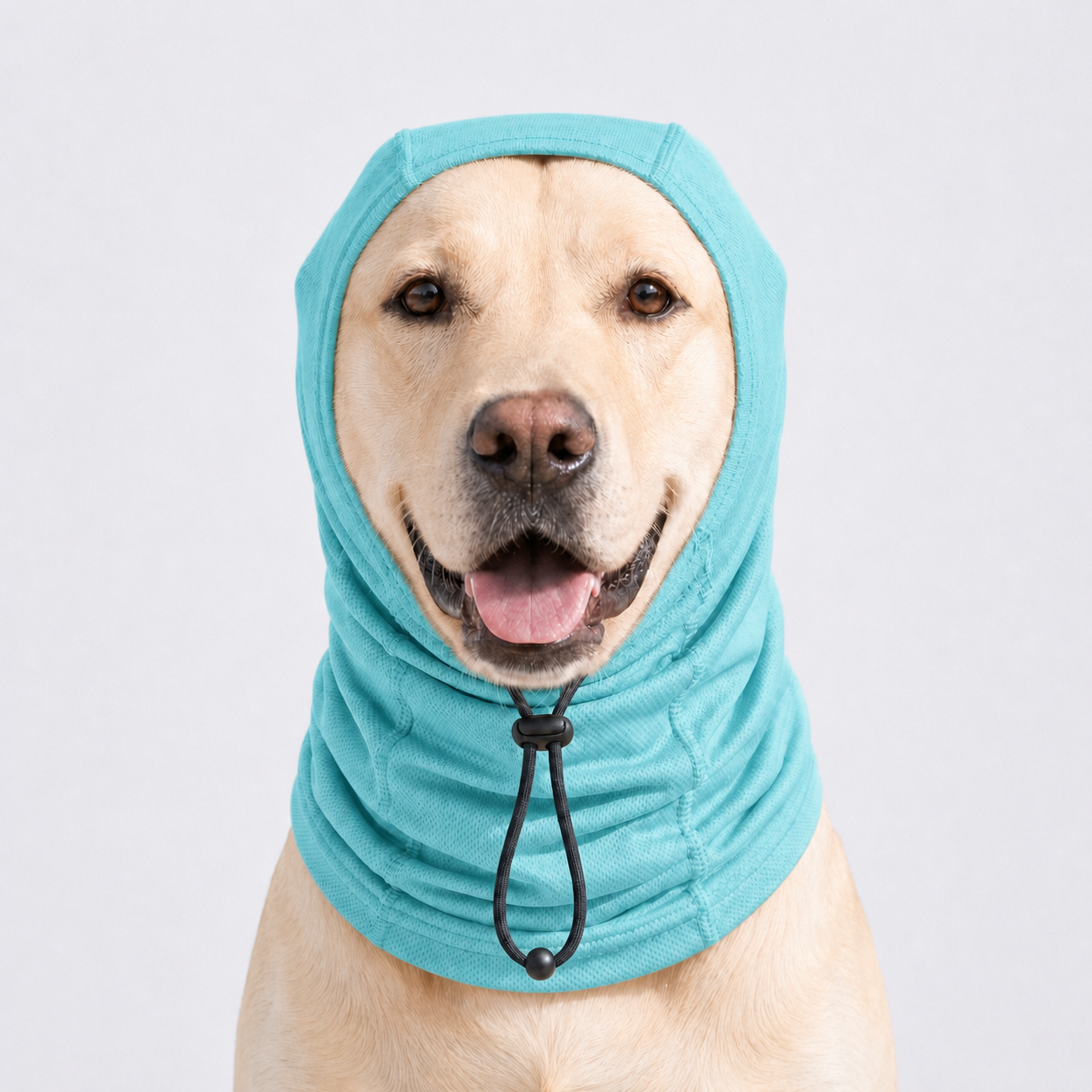UPF50+ Dog Neck & Head Sun Protection Cover for Outdoor Walking