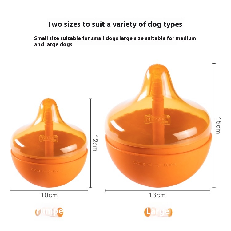 Dog educational toys can hold food leakage tumbler swing leakage food feeder alone toys