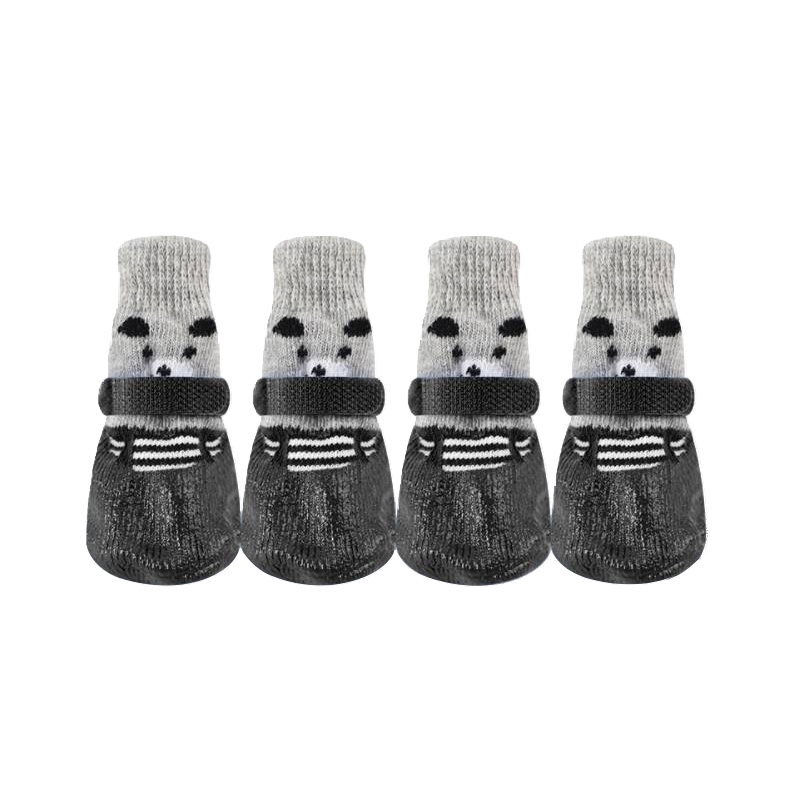 Pet Anti-drop socks small dog indoor non-slip waterproof socks Teddy bichon puppy warm anti-scratch anti-dirty