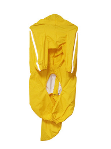 Dog raincoat four-legged waterproof all-inclusive golden retriever clothes Labrador Samo large dog pet bellyband poncho