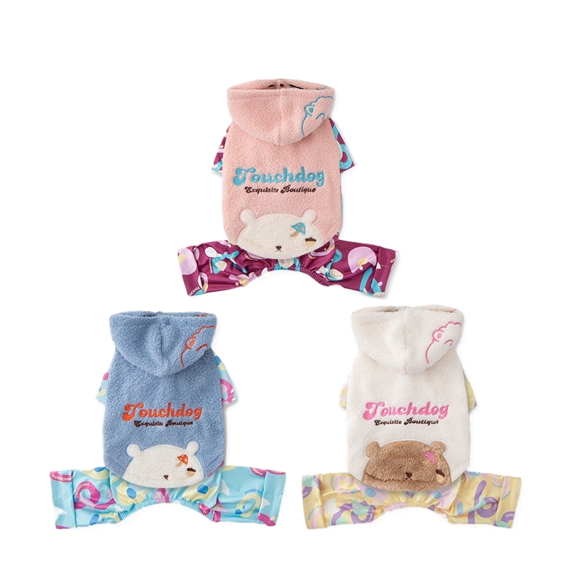 Warm Winter Dog Clothes Set - Four-Legged Small Dog Sweater for Teddy, Bichon