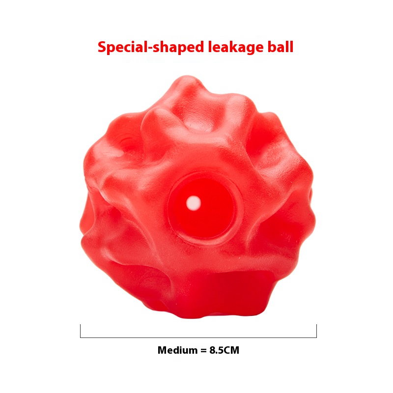 Pet Toy TPU food dropping ball puzzle food filling ball bite-resistant irregular elastic leakage food feeder funny dog bite ball