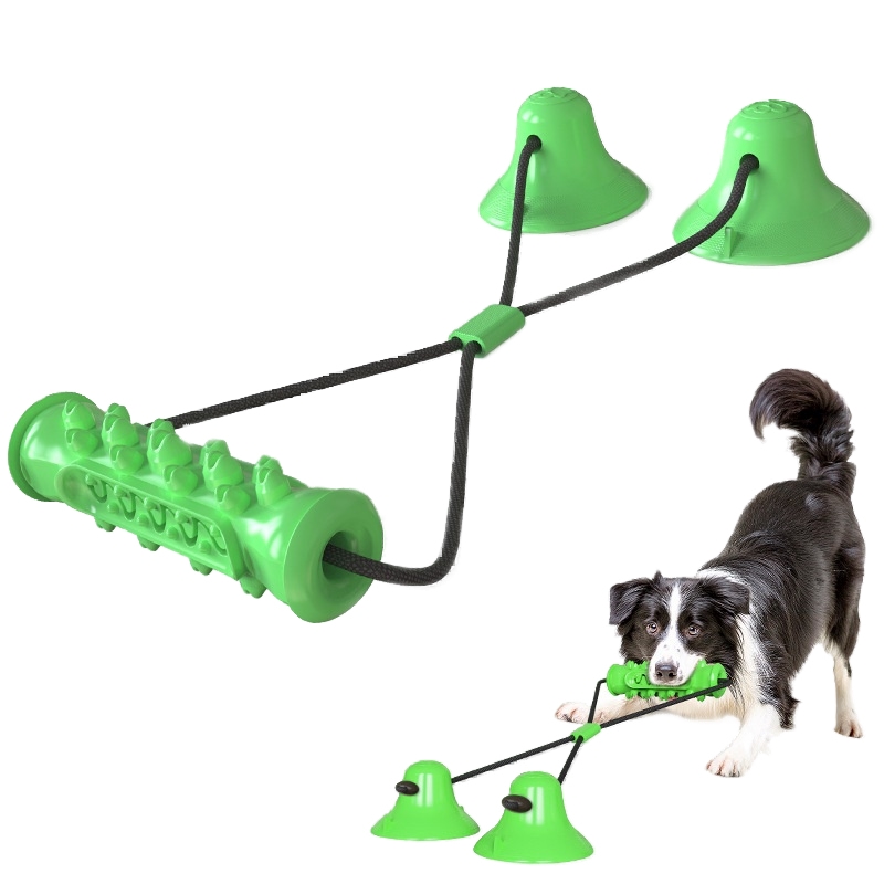 Sucker drawstring molar Rod dog tug-of-war toy