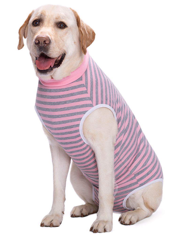 Large dog belly wrap postoperative clothing golden retriever Labrador weaning clothing belly care sterilization clothing anti-licking four-leg vest thin