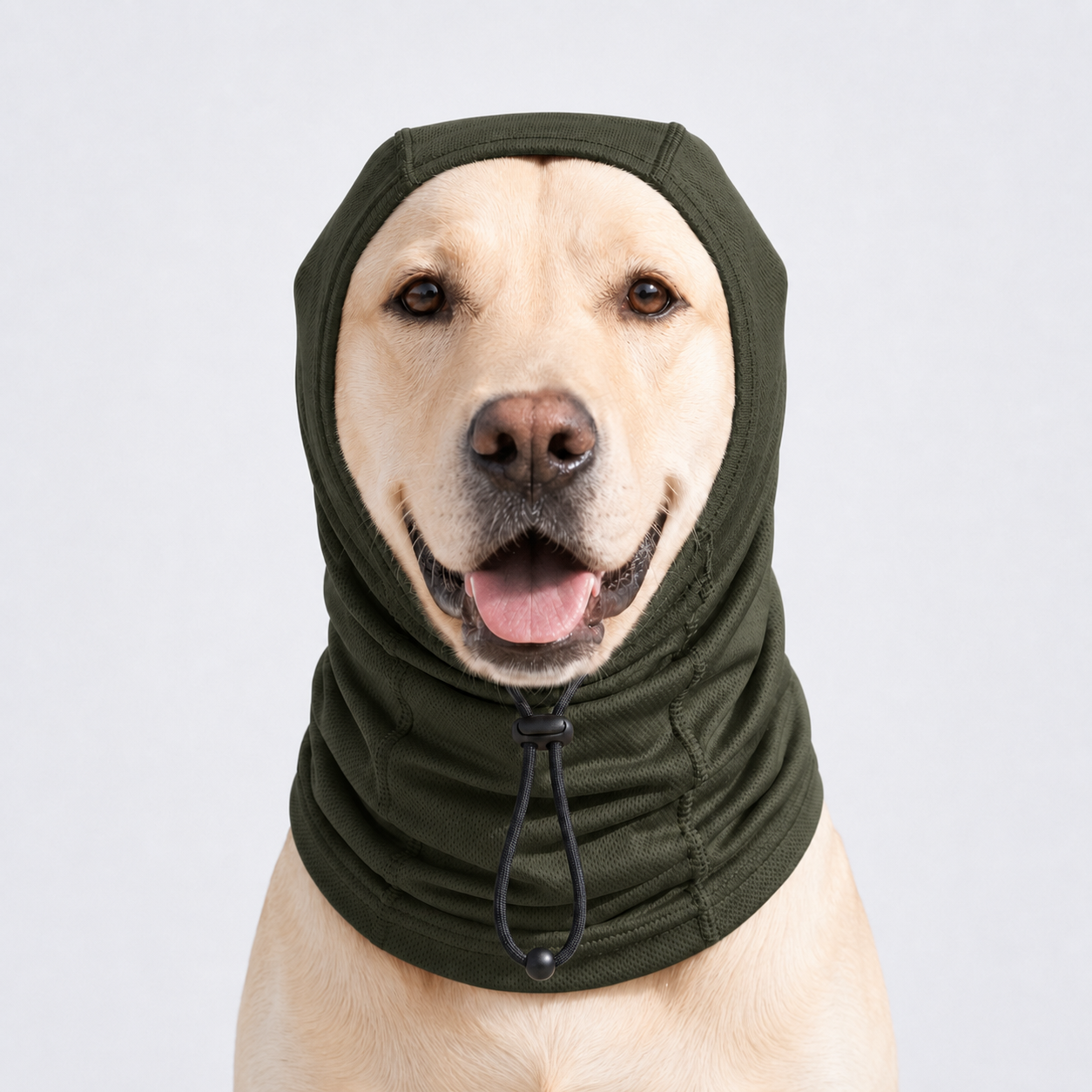 UPF50+ Dog Neck & Head Sun Protection Cover for Outdoor Walking