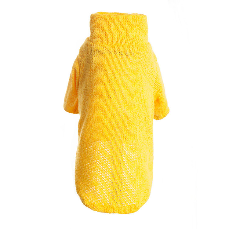 Warm Turtleneck Dog Sweater - Autumn Winter Cold-Proof Puppy Clothes