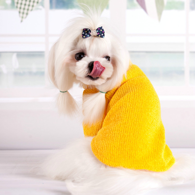Warm Turtleneck Dog Sweater - Autumn Winter Cold-Proof Puppy Clothes