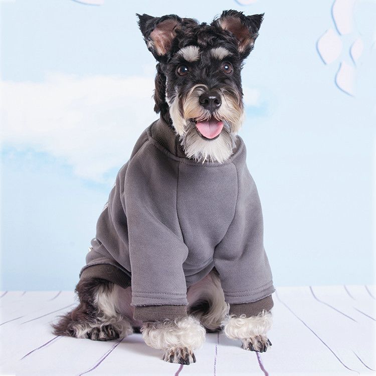 Dog Hip-Hop Style Winter Sweater - Korean Fashion Warm Pet Clothes