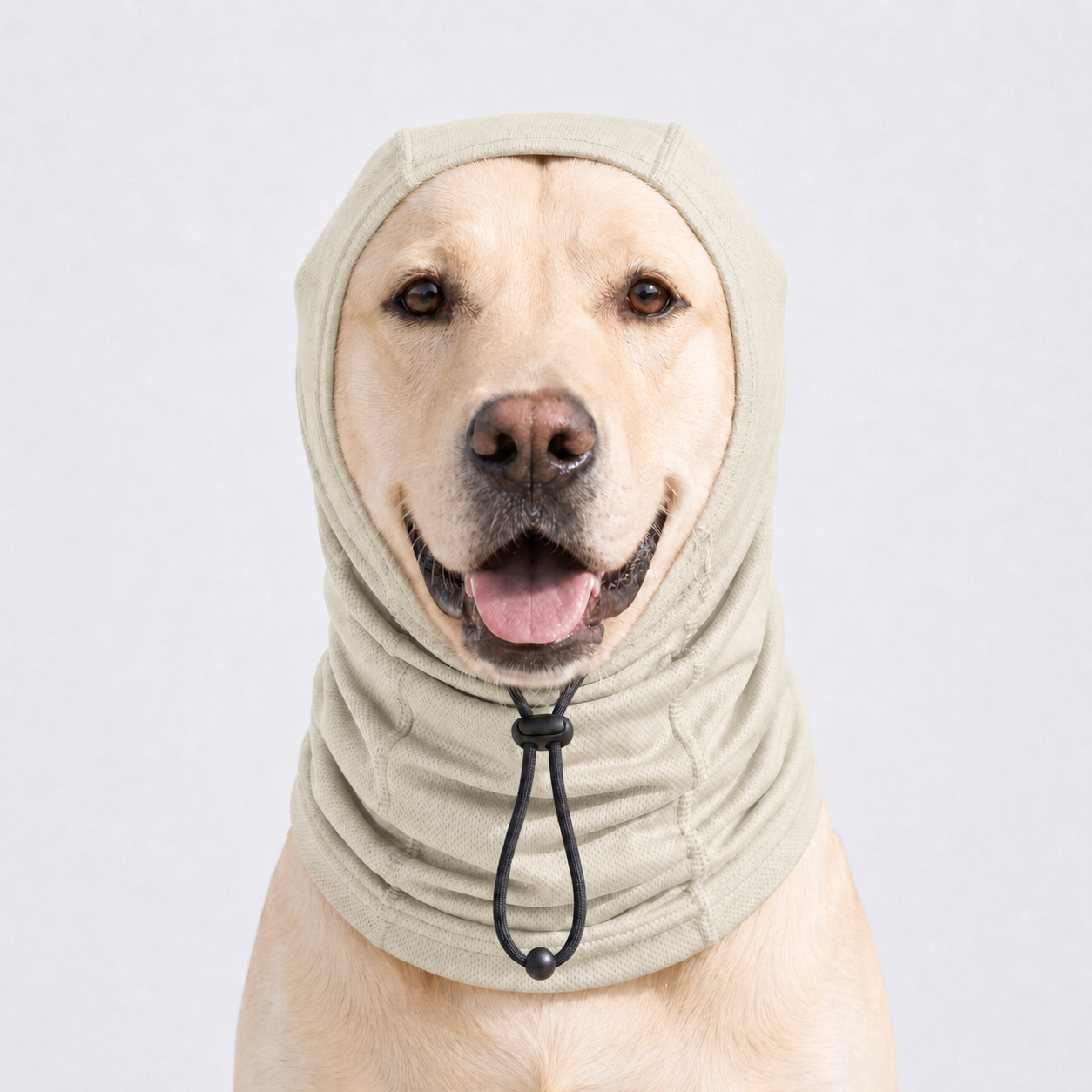 UPF50+ Dog Neck & Head Sun Protection Cover for Outdoor Walking