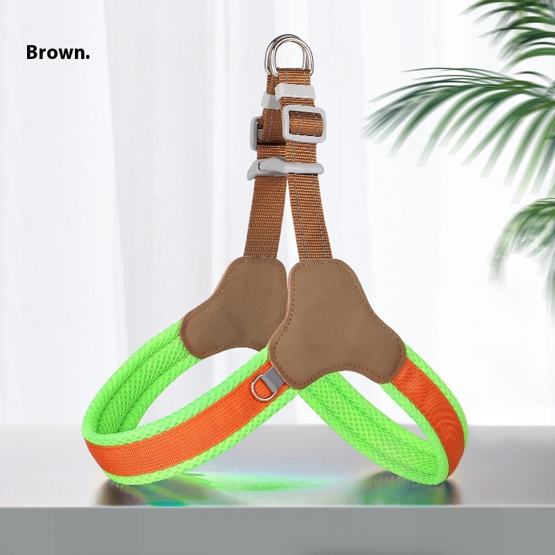didogpet dog chest and back summer breathable dog hand holding rope small and medium-sized dogs Corgi Bichon outing dog leash