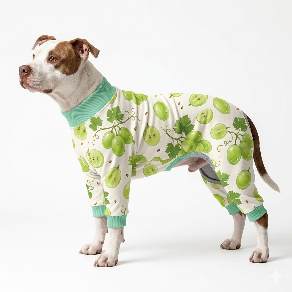 Fruit Popsicle Print Dog Onesie