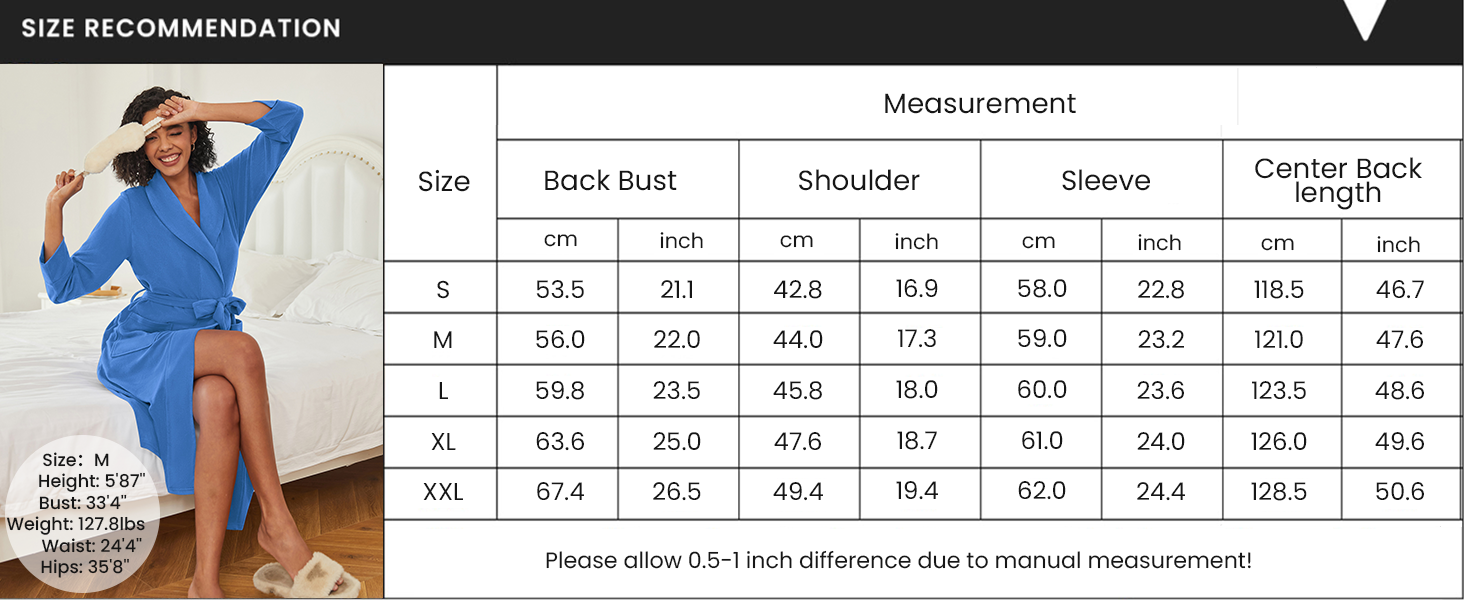 womens spa robe women's robes warm soft cozy long lightweight robes for women