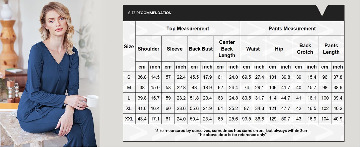 Long-Sleeve Sleepwear butter soft pjs set