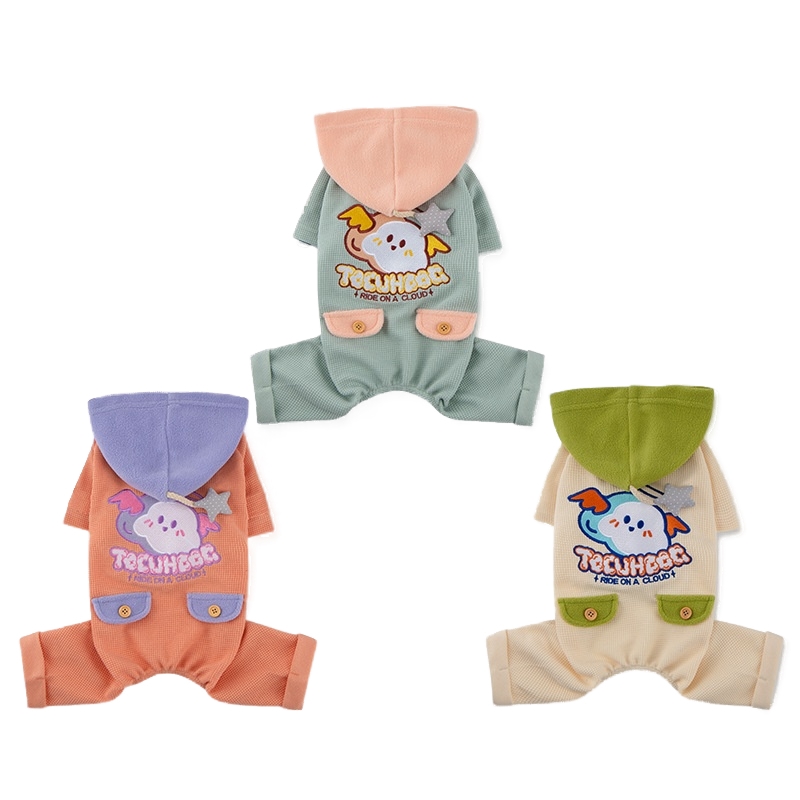 Dog Clothes Four-Leg All-Inclusive Autumn and Winter Warm Pet Teddy Autumn Small Dog Clothes