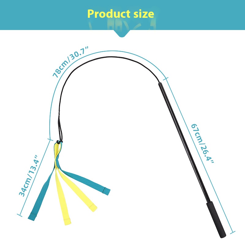 Pet Toy training expandable baton dog throw Rod outdoor interactive detachable throwing device dog training dog toy