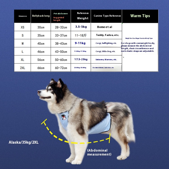 Waterproof Dog Apron | Anti-Dirty Belly Protection for All Sizes