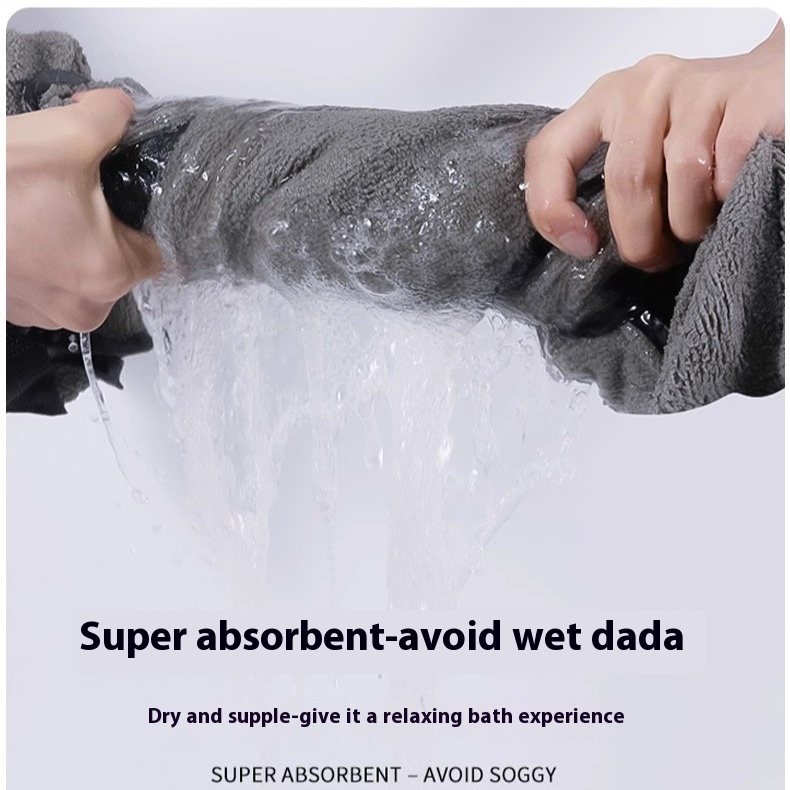 Medium & Big Dog Bathrobe -  Quick-drying absorbent towel