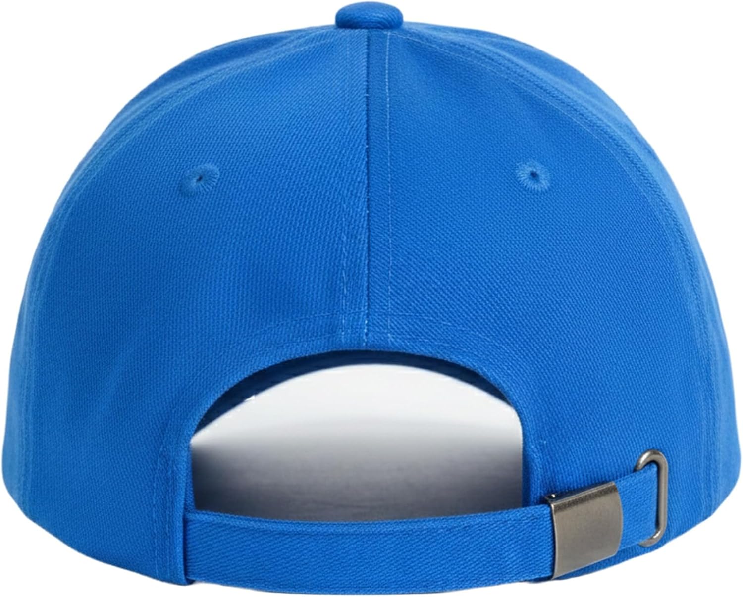 Adjustable Solid Color Trucker Hat, Blue