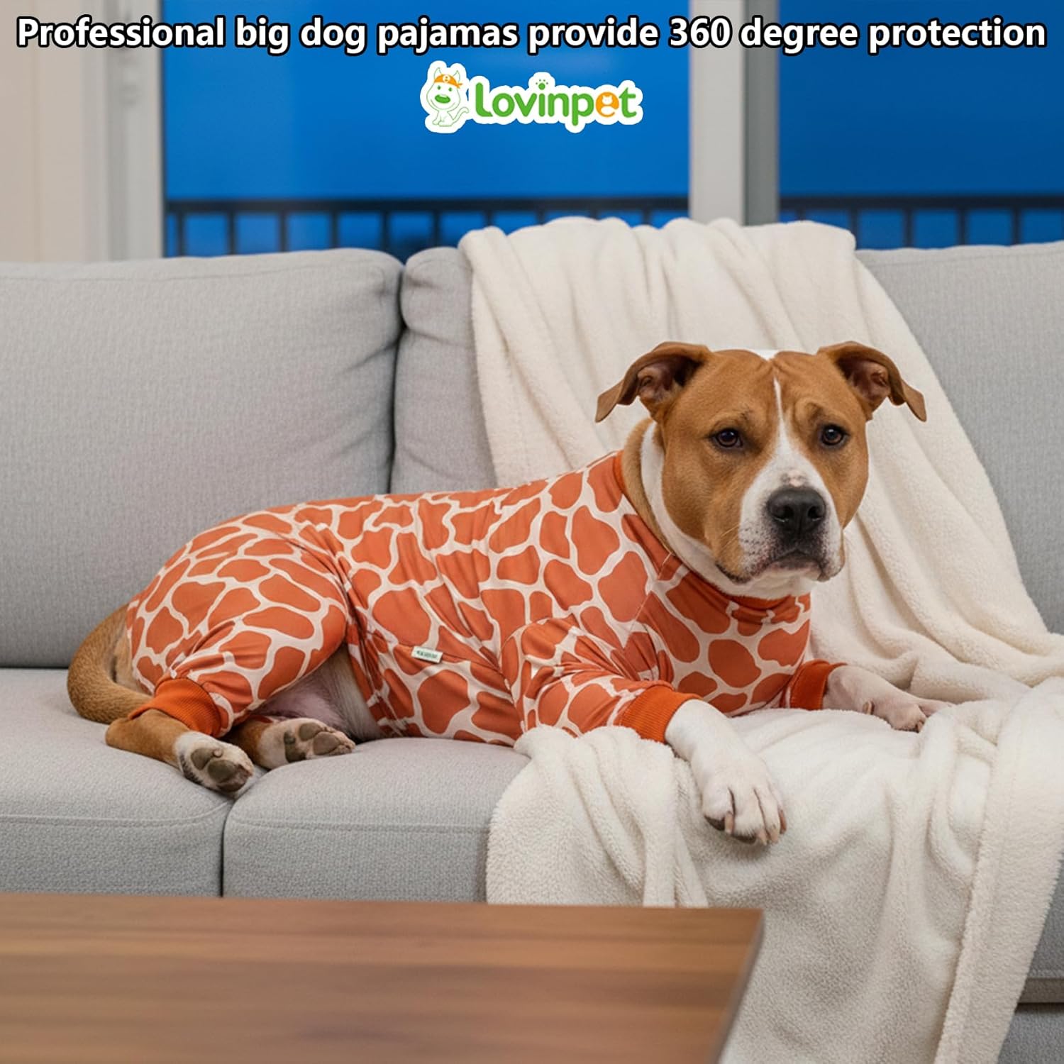 Black & White Animal Print Dog Pajamas