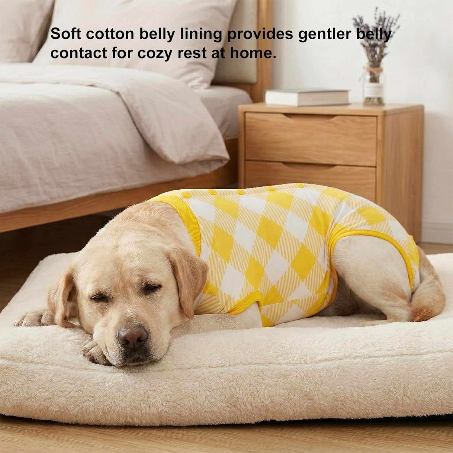Green Plaid Dog Bodysuit