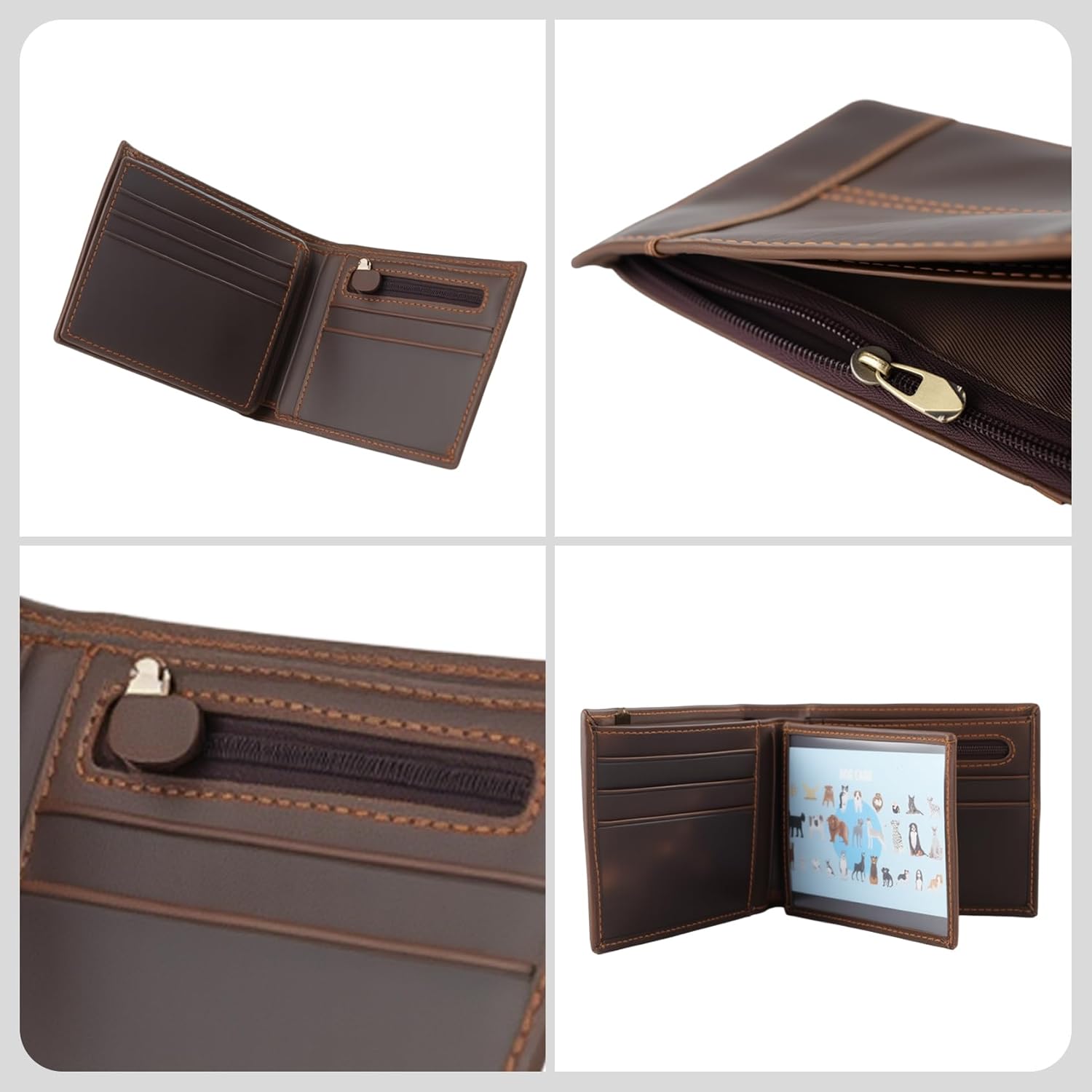 Slim Bifold Wallet for Men