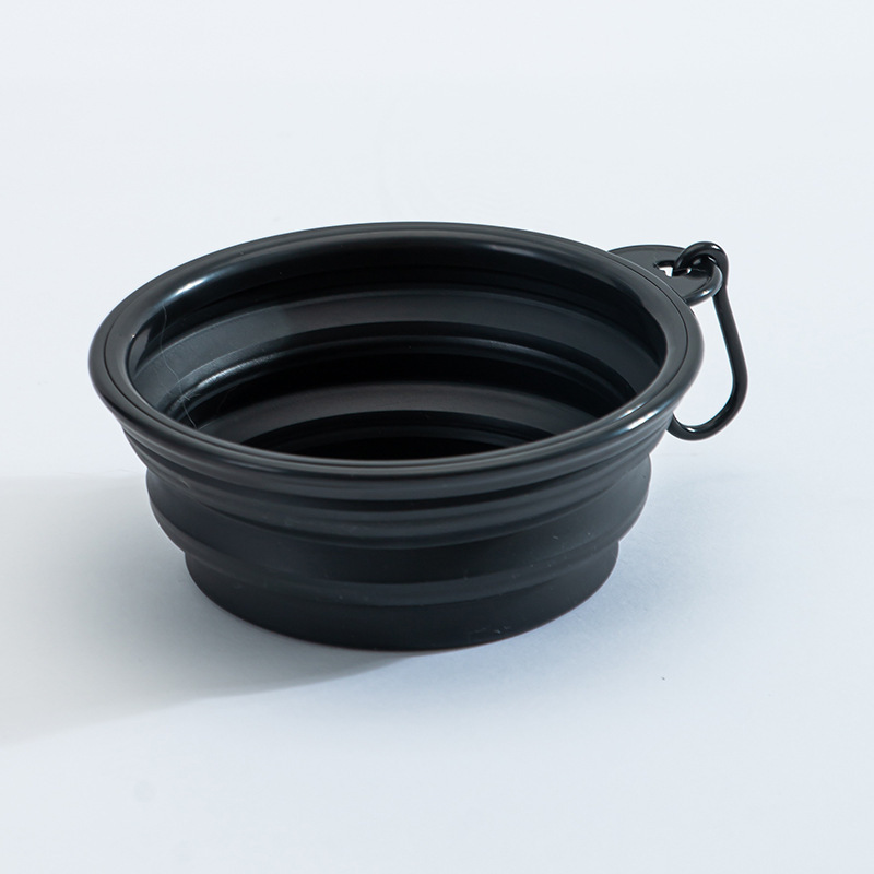 Candy foldable bowl out feeding drinking bowl dog/cat bowl portable hanging backpack Pet Bowl