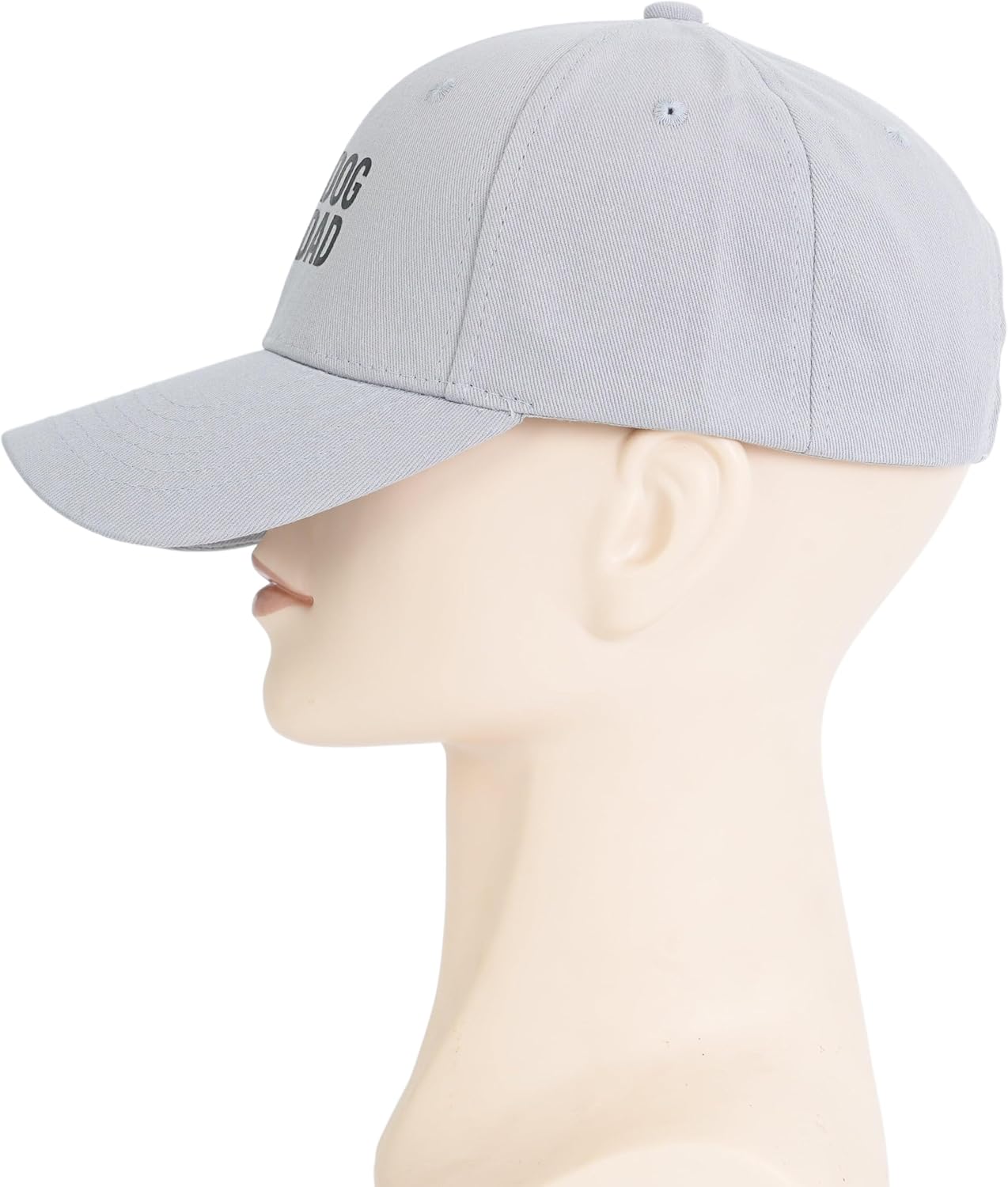Adjustable Solid Color Trucker Hat, Blue
