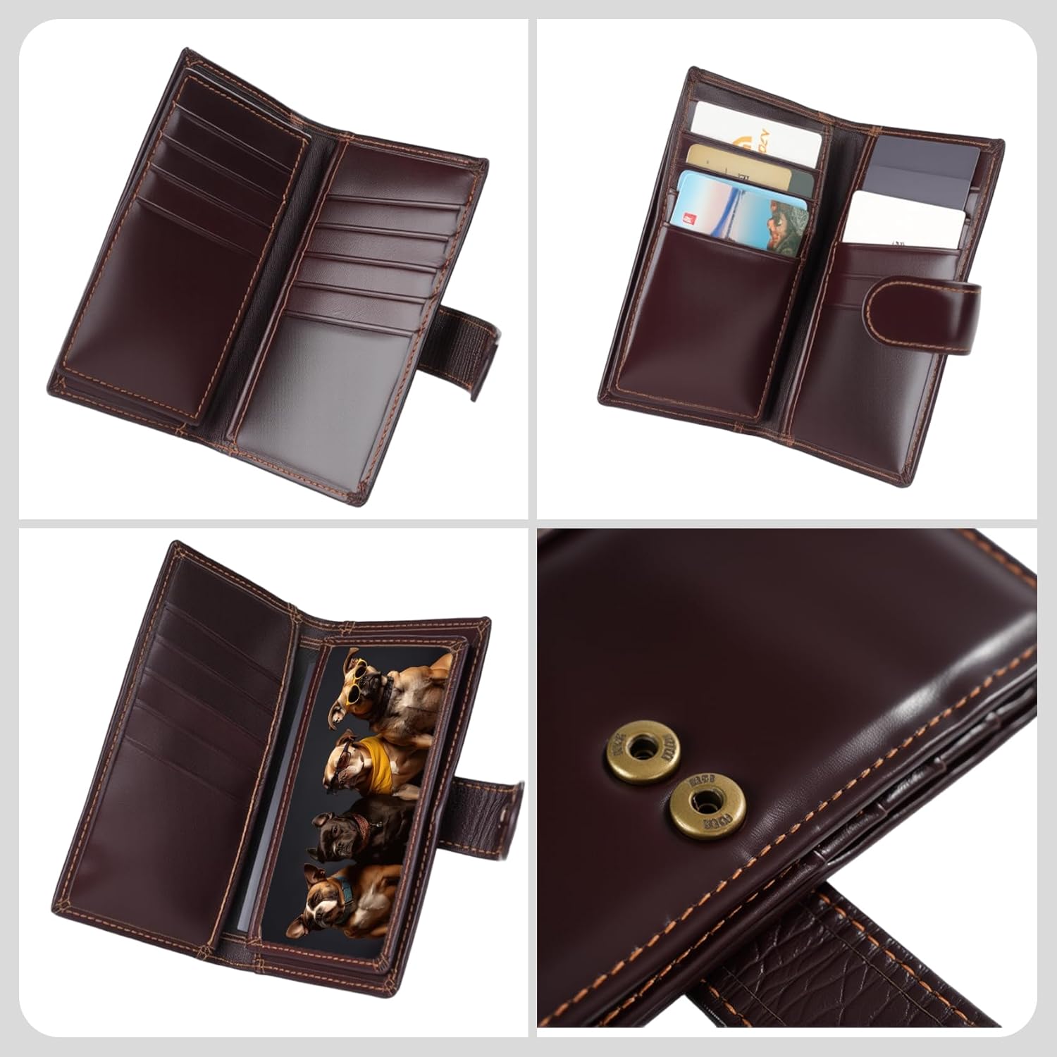 Slim Bifold Wallet for Men