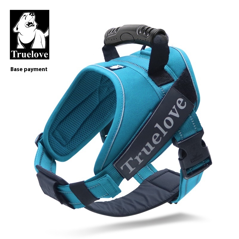 Truelove pet supplies dog hand holding rope dog leash souchong large dog dog leash vest chest strap