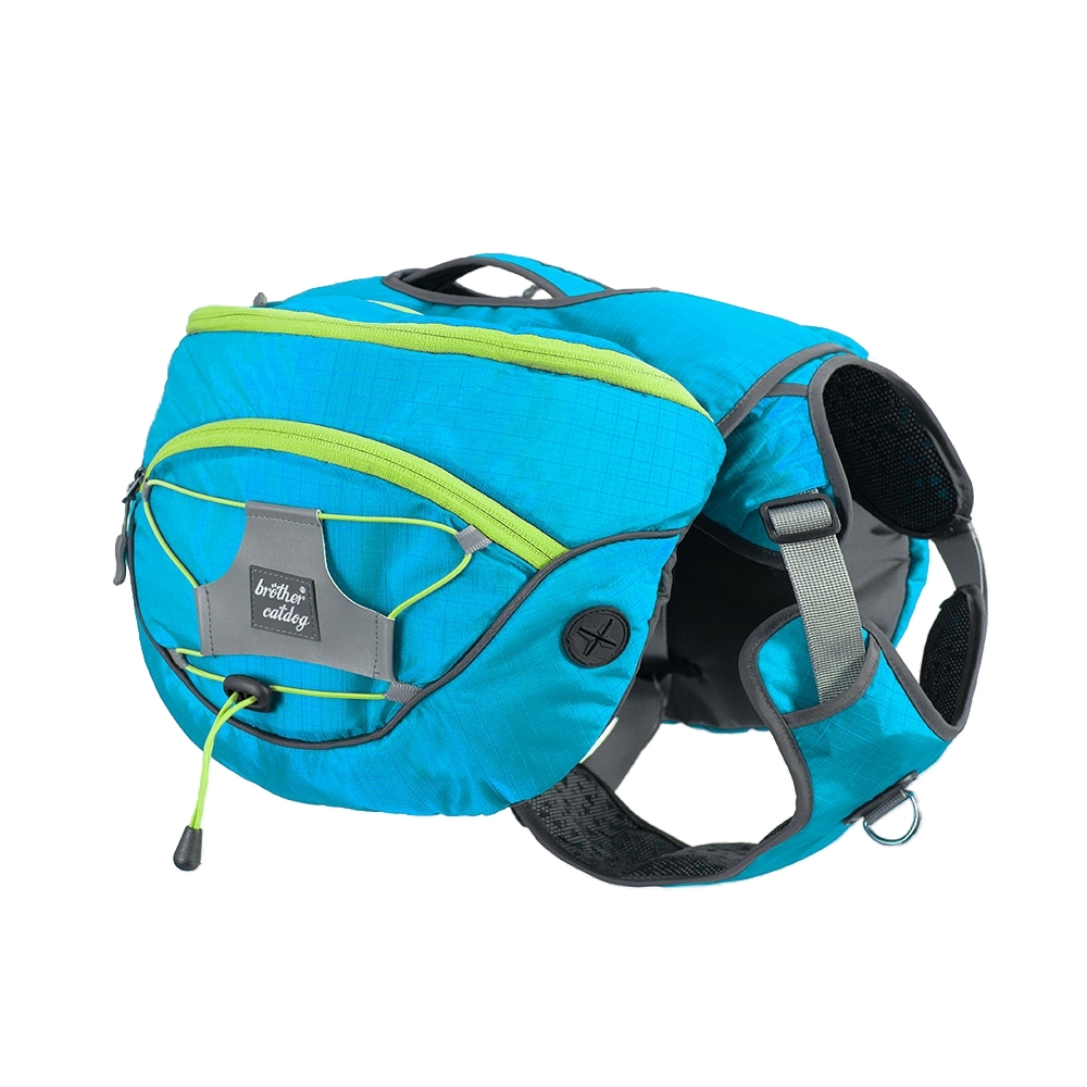 Pet dog dog backpack large dog outing dog backpack golden retriever Samoyed two ha detachable backpack