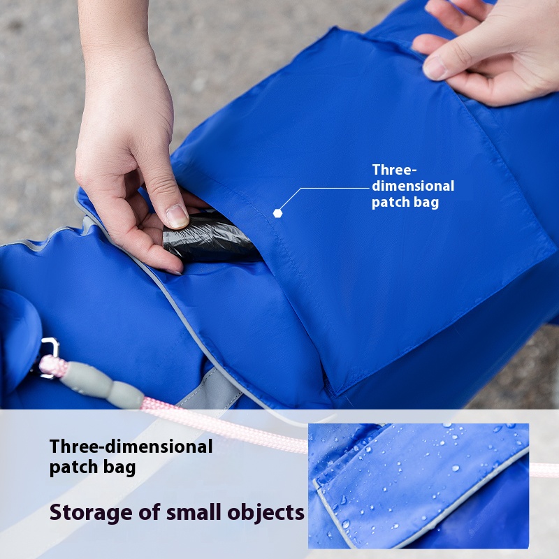 Medium & Big Dog Raincoat - Four-leg all-inclusive raincoat