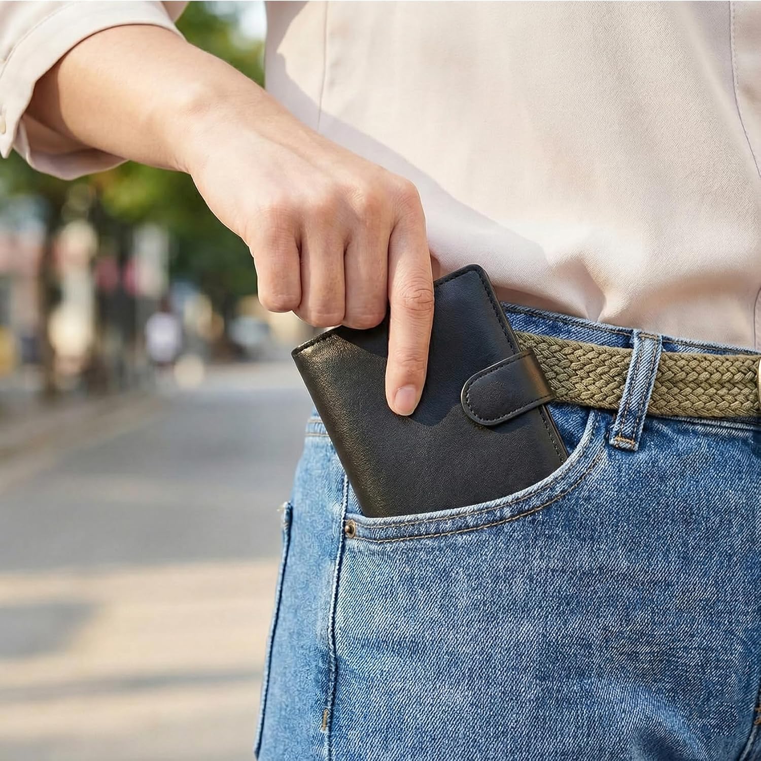 Slim Bifold Wallet for Men