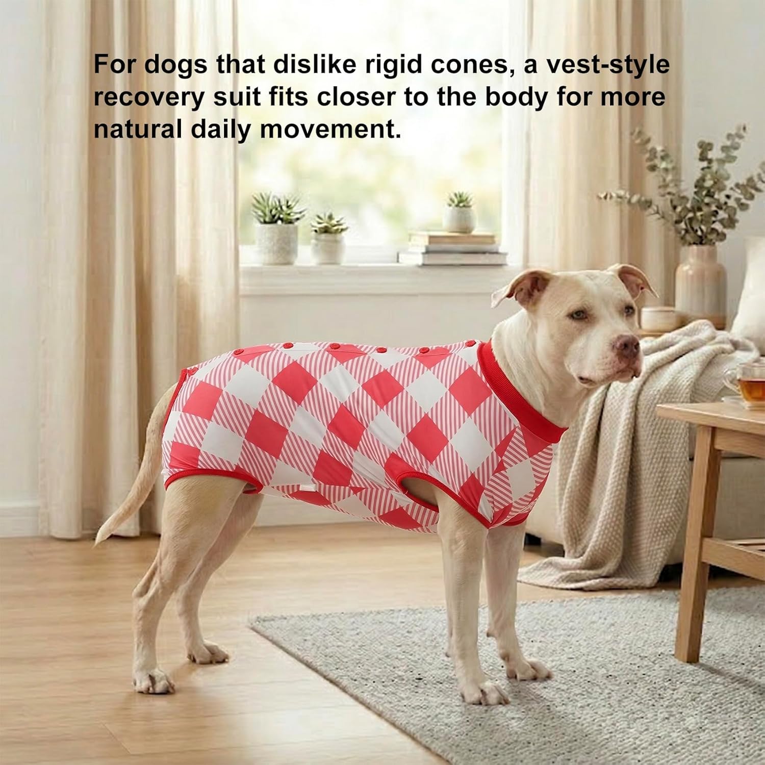 Green Plaid Dog Bodysuit