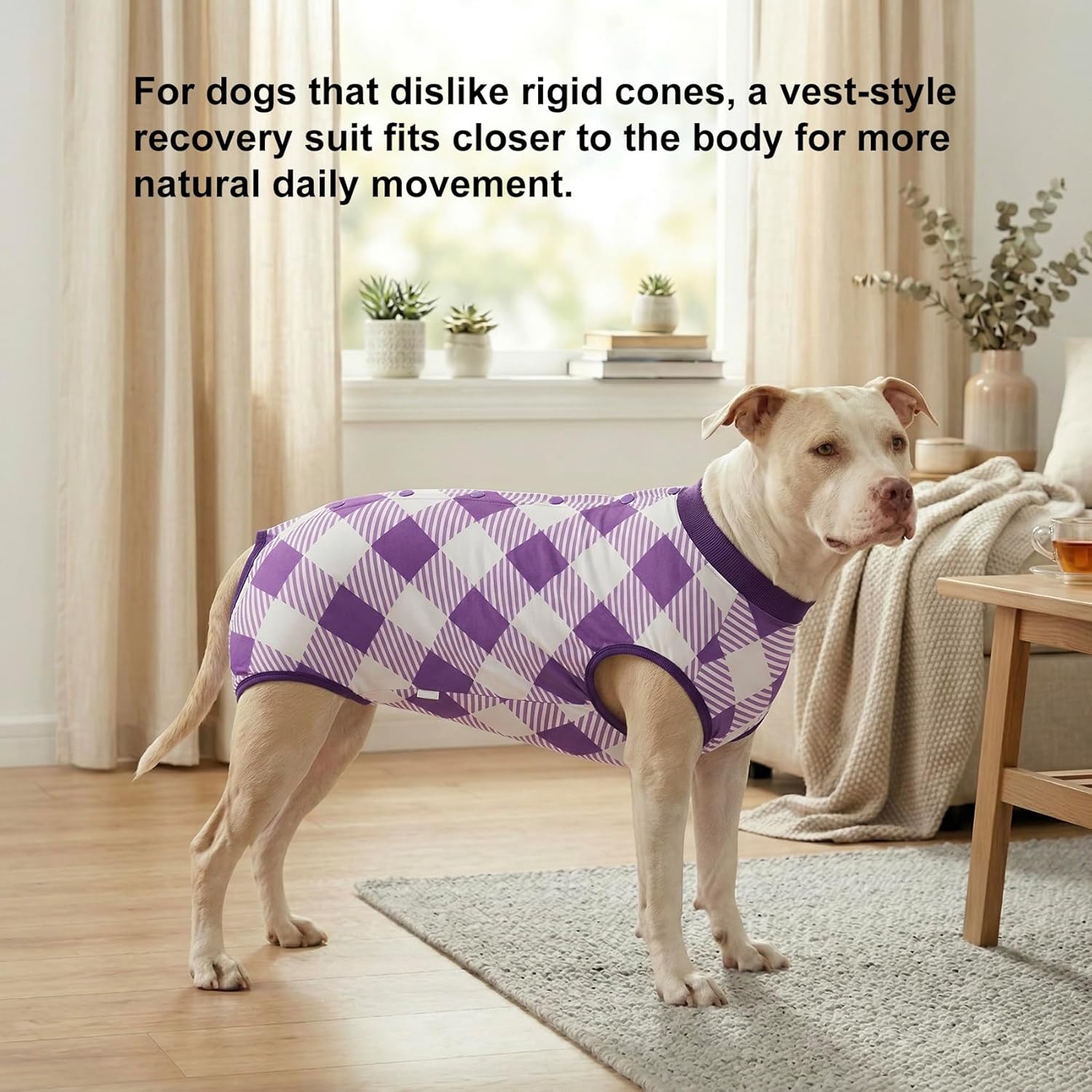 Green Plaid Dog Bodysuit