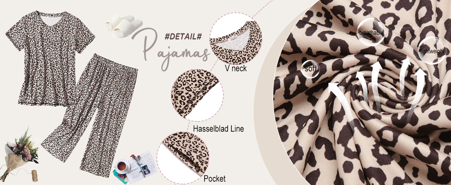 leopard pajamas