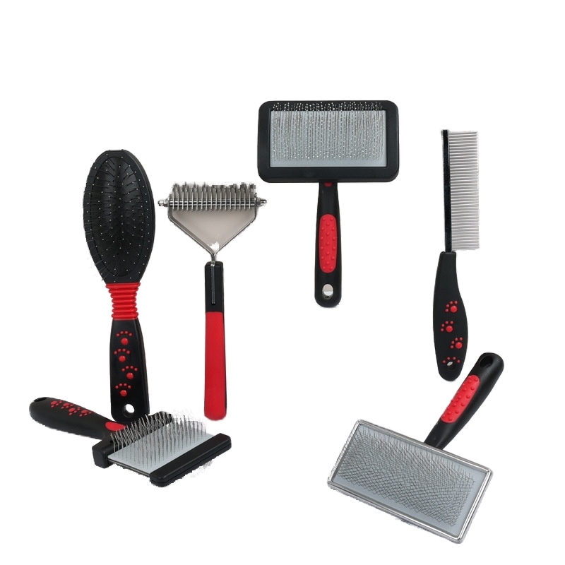 Pet comb dog hair pulling beauty double-sided needle comb cat comb hair removing cat comb knot opening hair removal comb