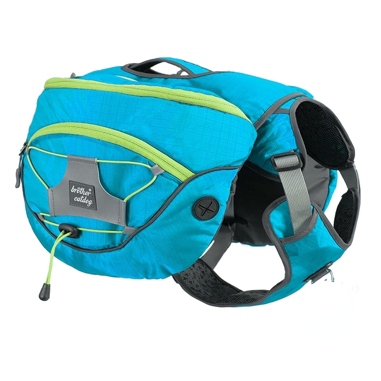 Pet dog dog backpack large dog outing dog backpack golden retriever Samoyed two ha detachable backpack