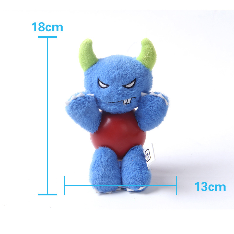 Pet Toy cloth series rubber ball biting vocalization bite-resistant molar interactive tooth cleaning accompany dog chew toy