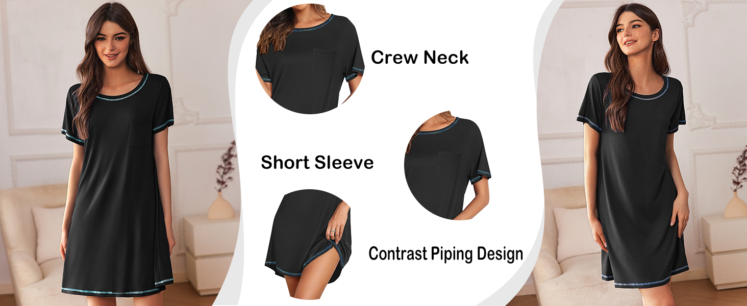 womens night gowns for sleeping