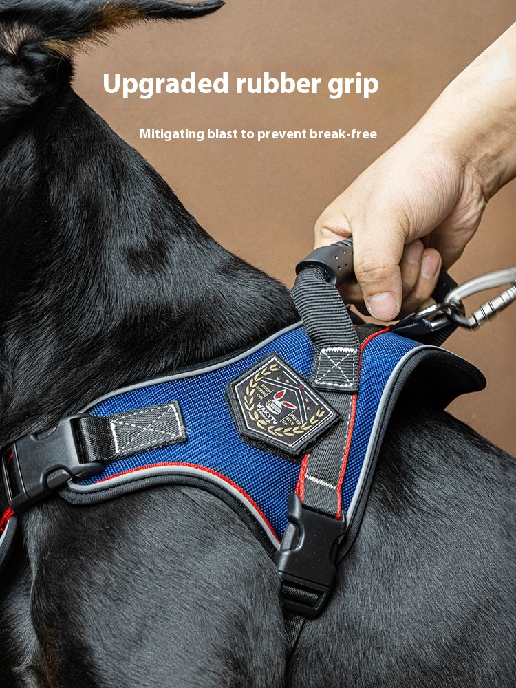 wakytu UK dog breast strap hand holding rope vest strap explosion-proof medium large dog big dog dog leash