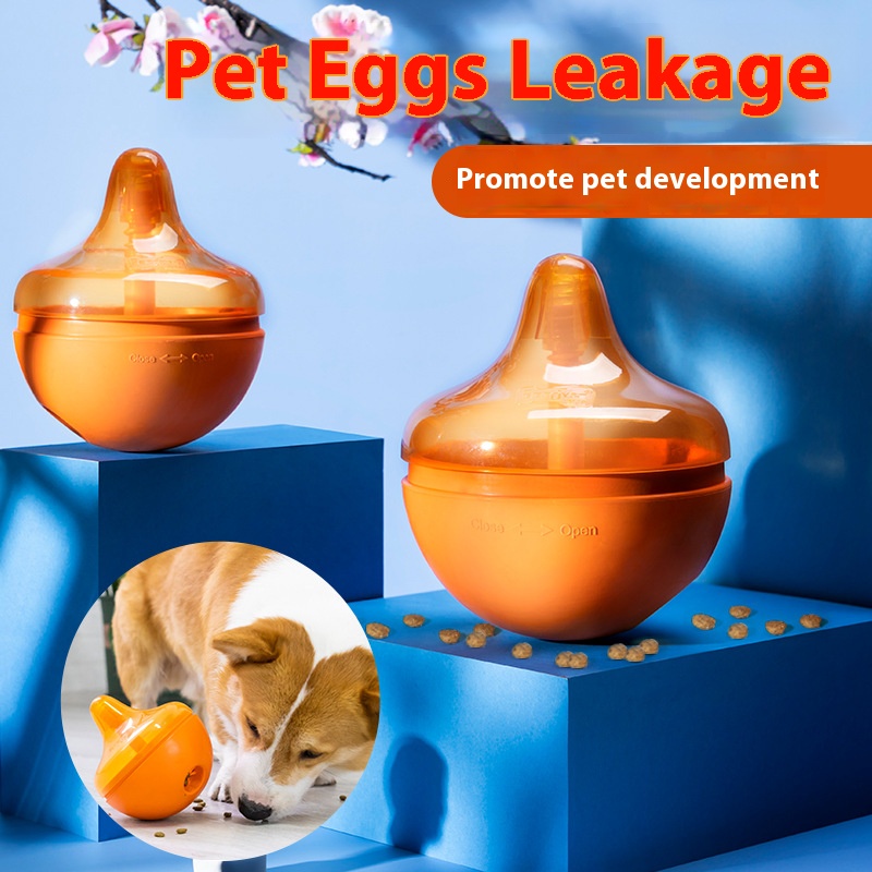 Dog educational toys can hold food leakage tumbler swing leakage food feeder alone toys
