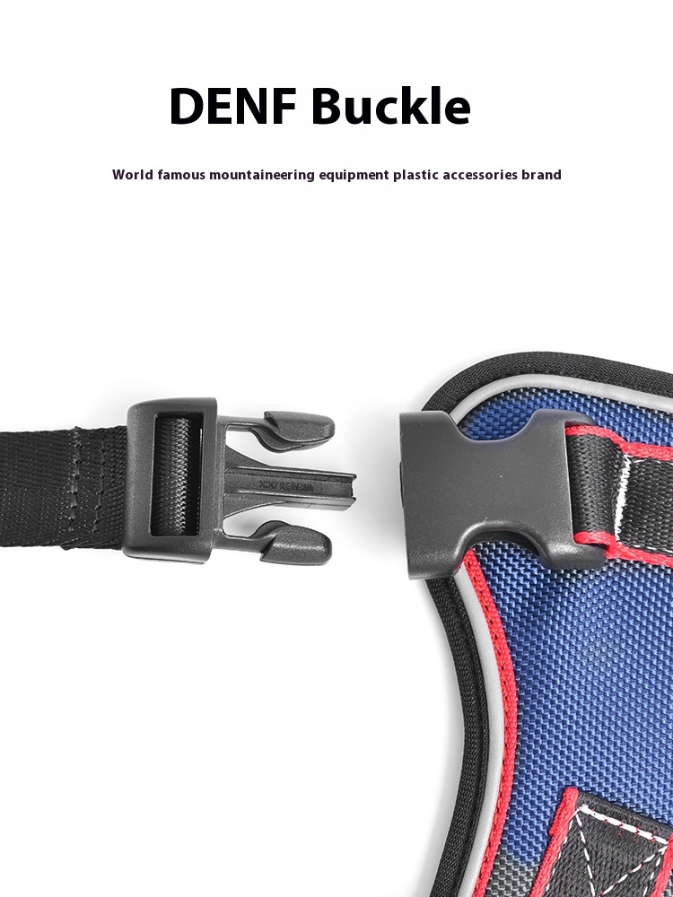 wakytu UK dog breast strap hand holding rope vest strap explosion-proof medium large dog big dog dog leash