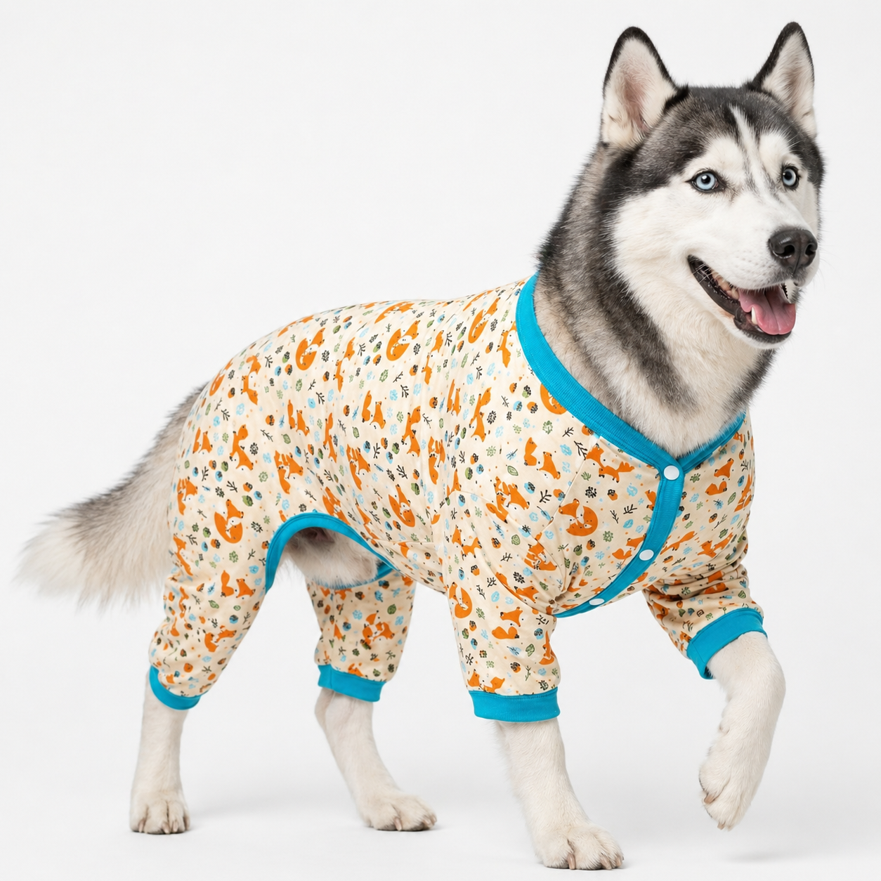 Tan Fox Dog Pajamas