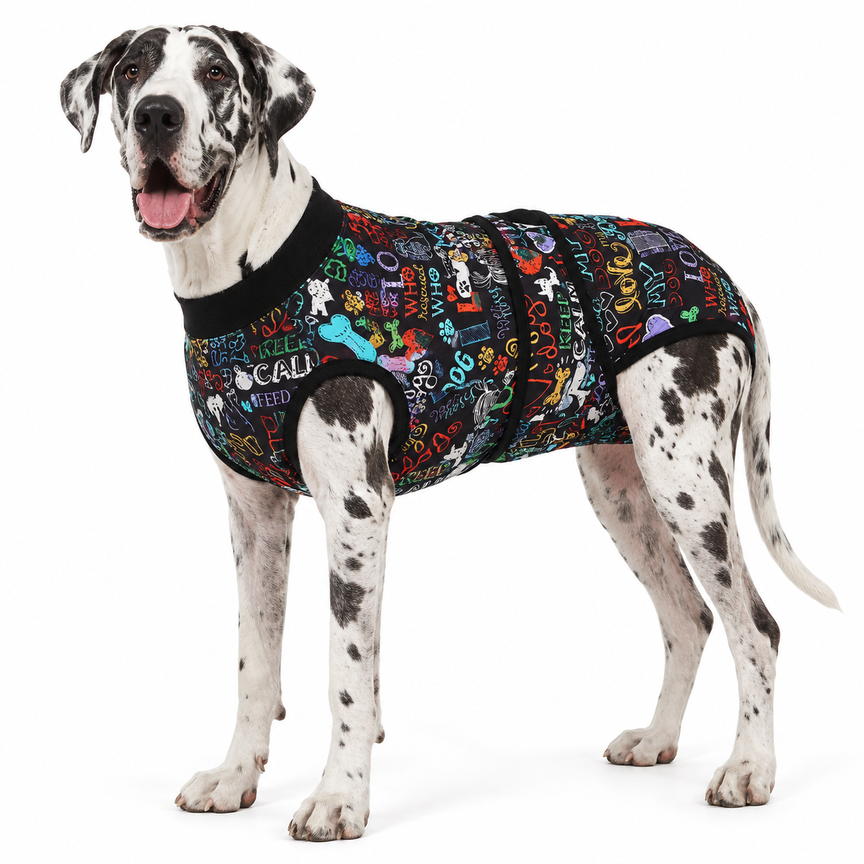 Recovery suits for male and female dogs- Cosmic & Space Print
