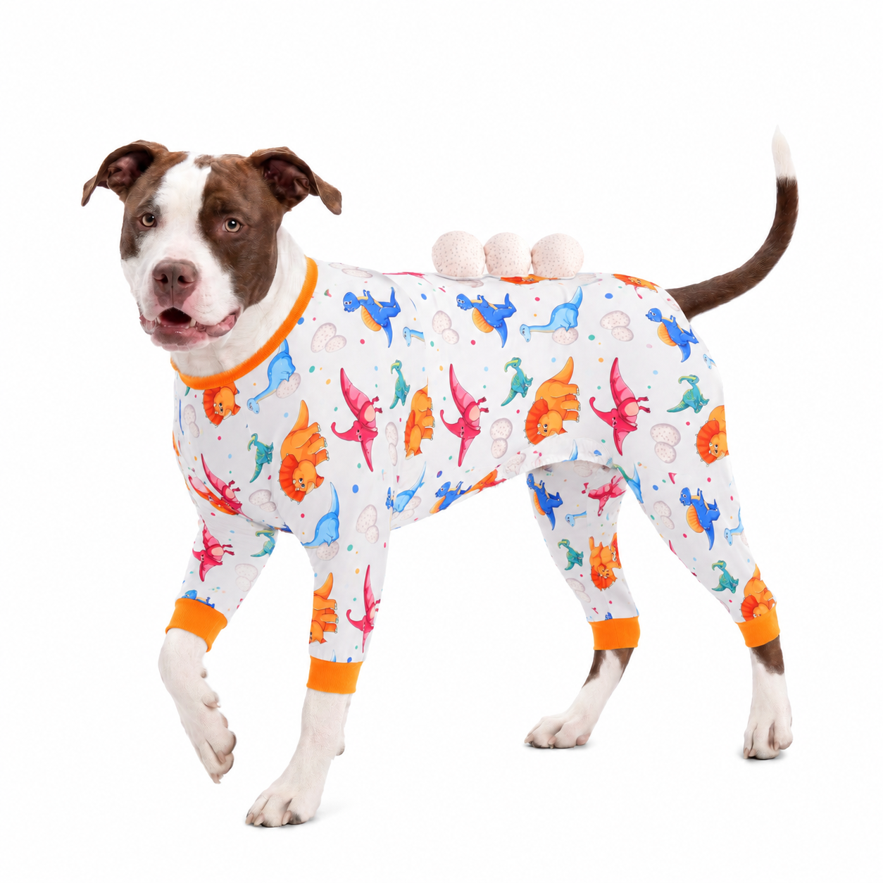 3D Dinosaur Dog Pajamas with Ridge
