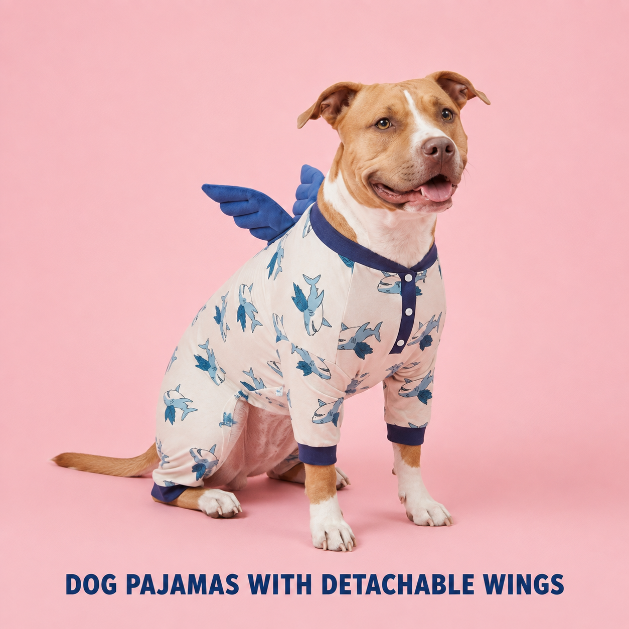 Dog Onesie with Detachable Wings