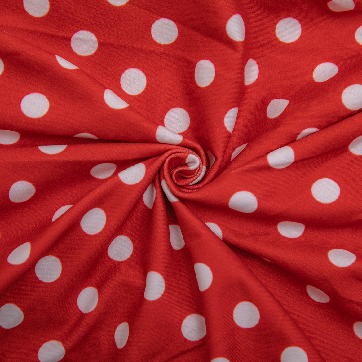Red Polka Dot Full-Body Dog Recovery Onesie Pajamas for Large Breeds