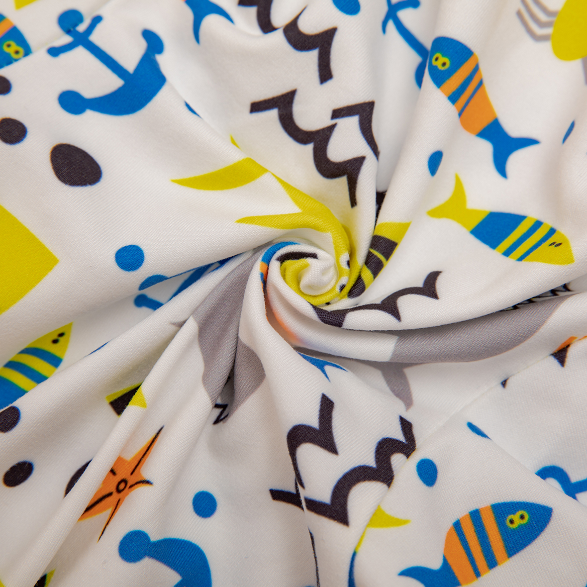 LovinPet Large Dog Post Recovery Suit - Dinosaur Spikes & Marine Adventure Design